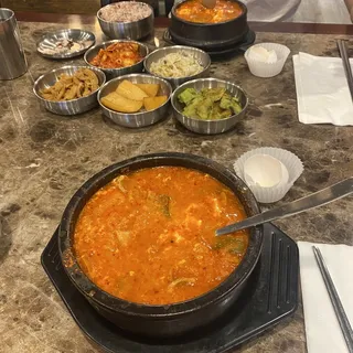 6. Kimchi Tofu Soup