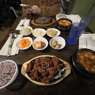 1. Bulgogi & Tofu Soup Combo