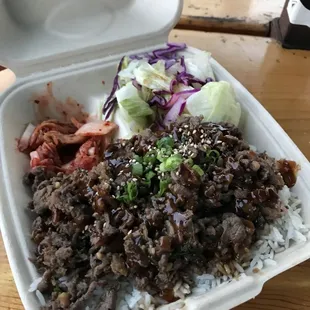 Rice Bowl with Beef