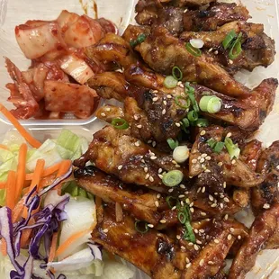 Spicy Teriyaki with Kimchi