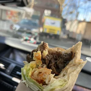 Bulgogi burrito