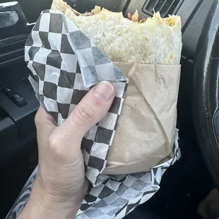 Listened to the reviews and bought the bulgogi burrito! Glad I did. It's delicious  kimchi, yes please, so much flavor