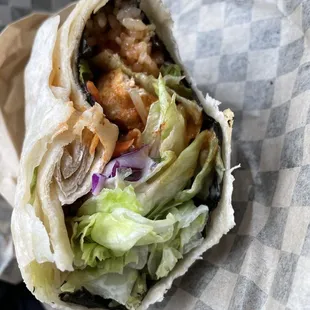 Tofu burrito 3/17/22