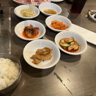 Korean BBQ sides