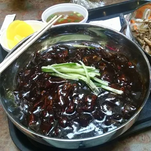 Black Bean Sauce Noodles Jajangmyun