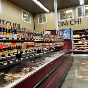 Freezer section