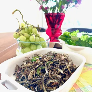 Anchovies banchan.