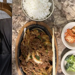 spicy beef bulgolgi