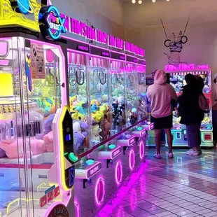 a couple of people shopping