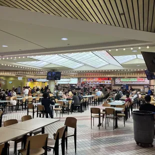 people eating and drinking