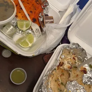 birria mulita and jalapeño cheese pupusa!