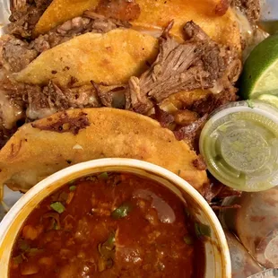 Quesobirria w/ Consommé