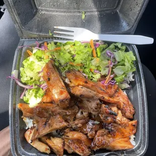 2. Spicy Chicken Teriyaki Plate