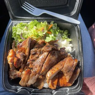 1. Chicken Teriyaki Plate