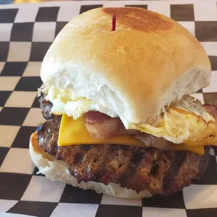 Sunrise burger