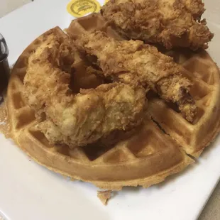 Chicken &amp; waffles