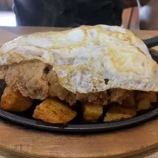 Chicken Fried Steak Skillet