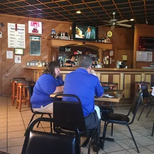 Bar area