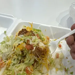 Breaded Chicken Salad