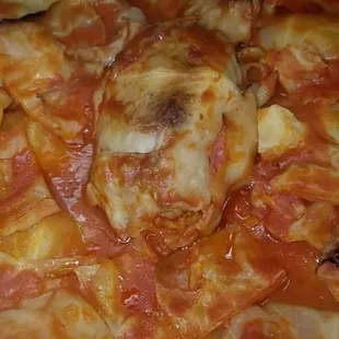 Stuffed cabbage rolls