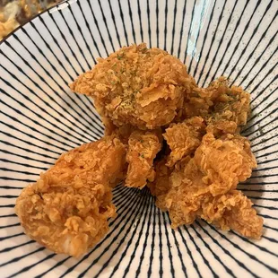 Korean fried chickens: so crunchy