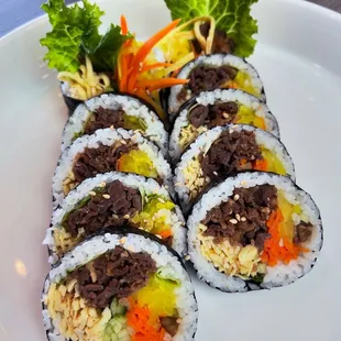 Beef bulgogi kimbap