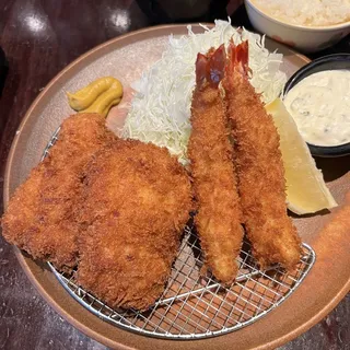 Ebi Fry & Chicken Katsu Bento