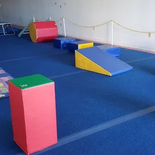 Obstacle course for our Future Stars class