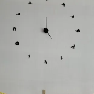 Gymnastics clock