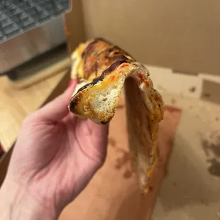 Soggy pizza