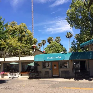 Front door from the road
