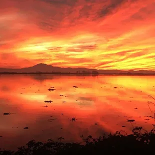 Sunset of Mt. Diablo