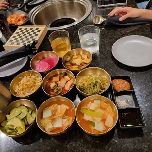 Not even all of the side dishes. Not very pickled but still good.