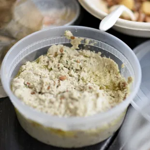 You can never go wrong with baba ghanoush. Comes with pita bread