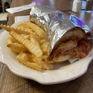 Chicken Parmesan Hoagie