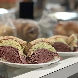 The Gene Sandwich.  1/2 pound of corned beef, coleslaw, Russian dressing served on warm Rye.