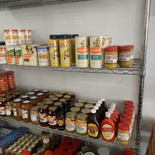 Boasts a mini kosher item market.