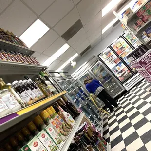 Grocery section