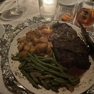 Sealed kosher meal served at New Orleans Chop House ordered by the restaurant from Joel.