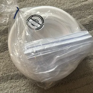 Cheap styrofoam plates