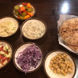 Salad mix plate (13.99)