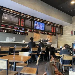 Sitting area view