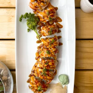 food, sushi and sashimi