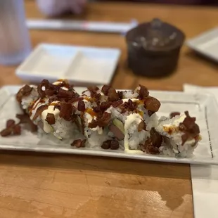 Jaykin Bacon Sushi