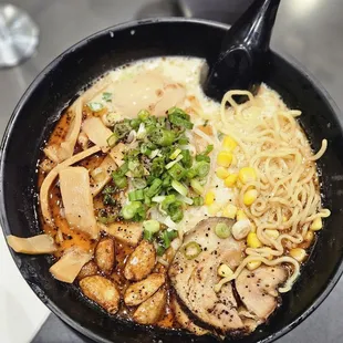 Black garlic ramen