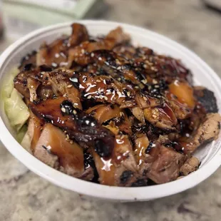 Chicken Rice Bowl (extra chicken) so good