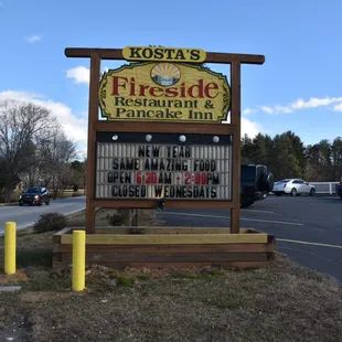 Kosta's Fireside Restaurant and Pancake House