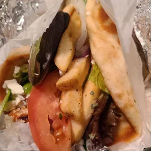 Chicken gyro