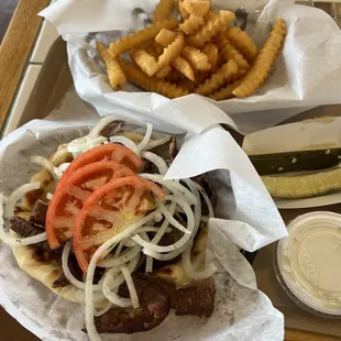 Gyros Sandwich Combo