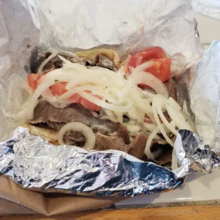 Gyros as big as your head!